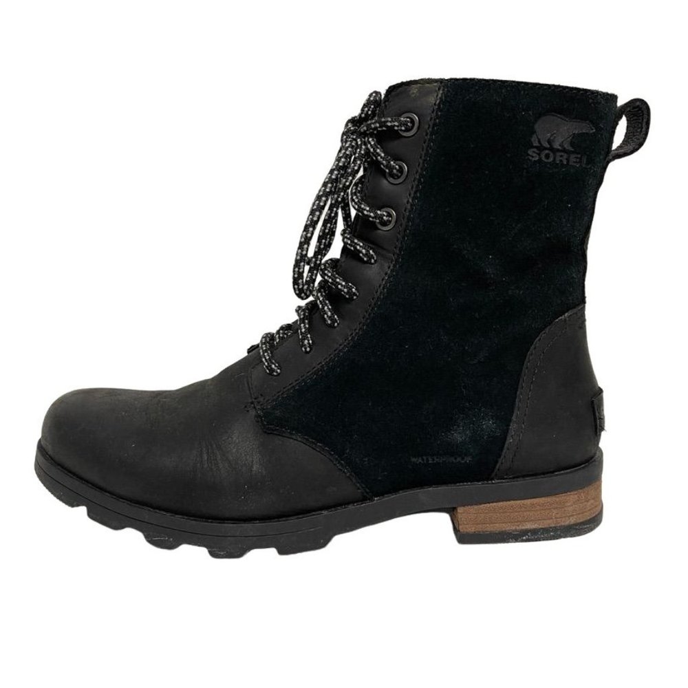 SOREL Emelie Short Lace-Up Boots Women's Size 6.5